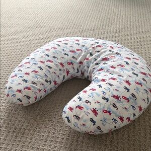 Nursing Pillow with Airplanes  Print